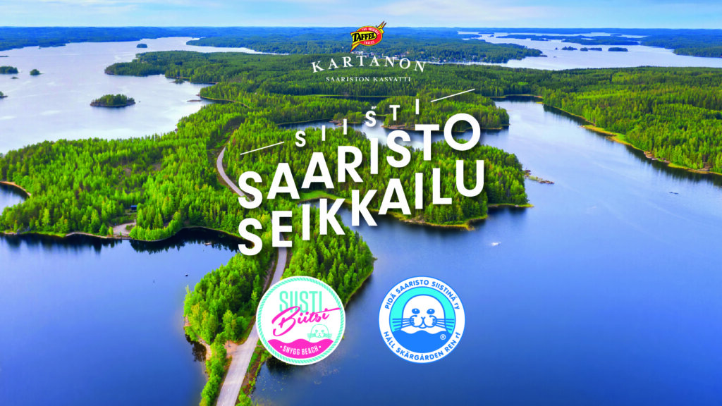 Kartanon on Pidä Saaristo Siistinä -järjestön pääyhteistyökumppani |  Perunalastut saaristolaisperunasta | Taffel